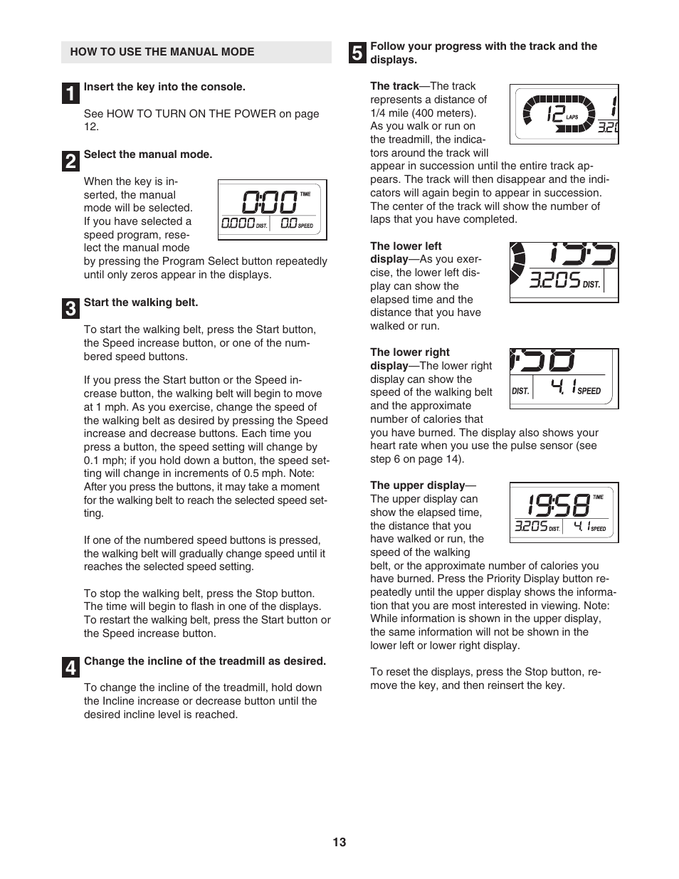 Healthrider H110i HRTL34306.0 User Manual | Page 13 / 28