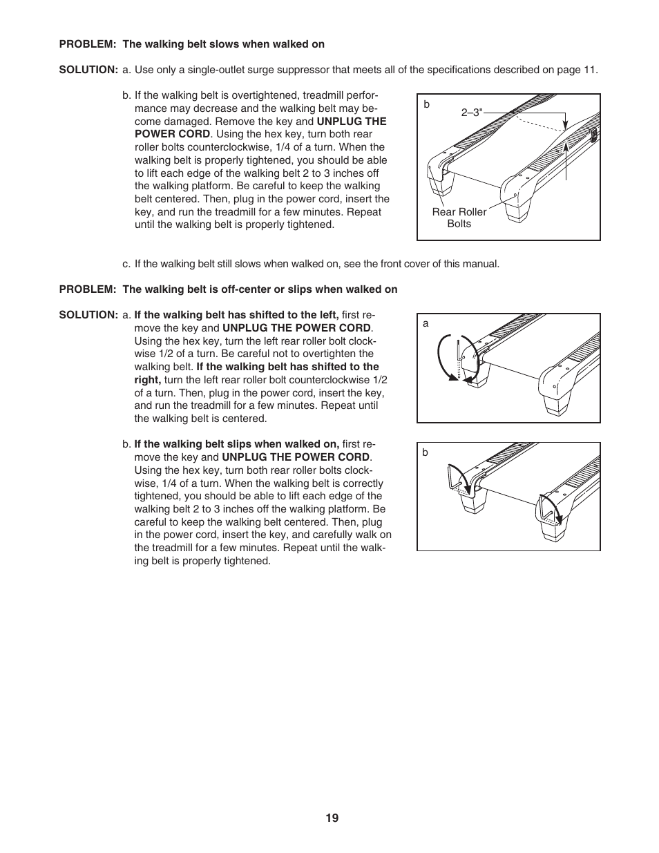 Healthrider H110i HRTL34306.0 User Manual | Page 19 / 28