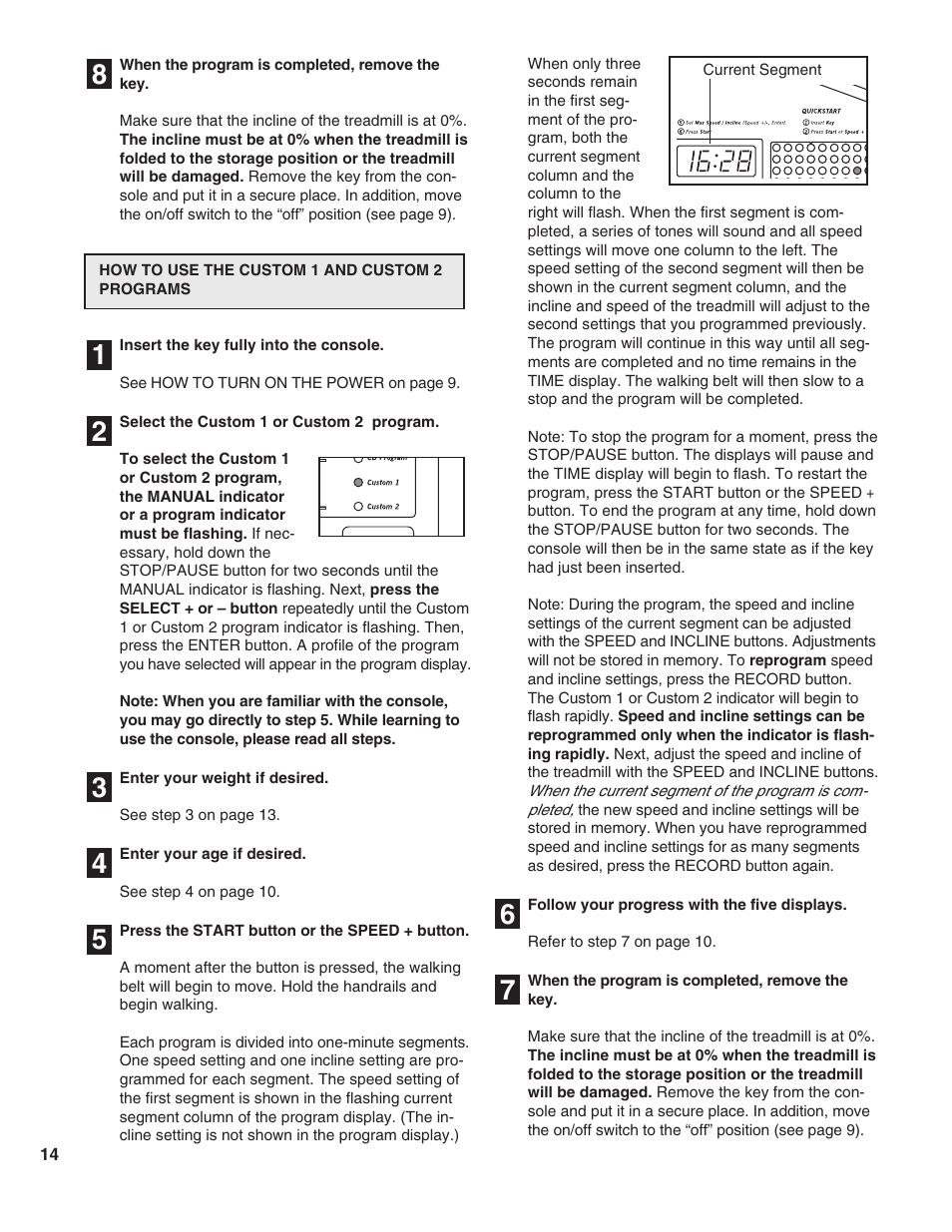 Healthrider HRTL17981 User Manual | Page 14 / 26