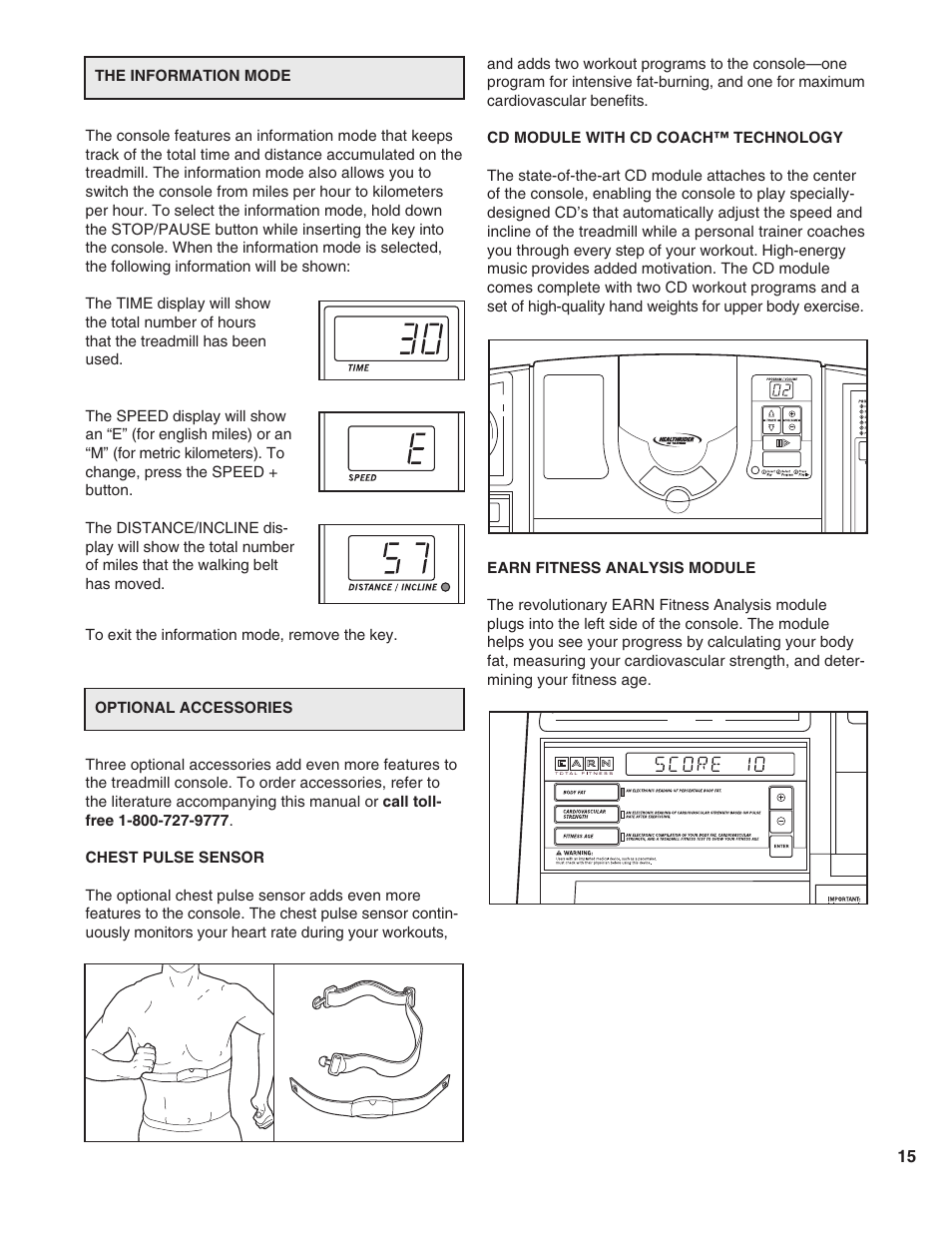 Healthrider HRTL17981 User Manual | Page 15 / 26