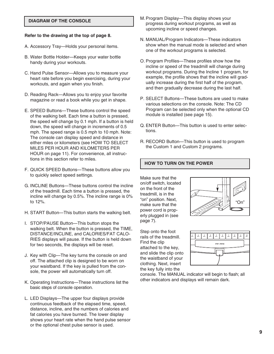 Healthrider HRTL17981 User Manual | Page 9 / 26