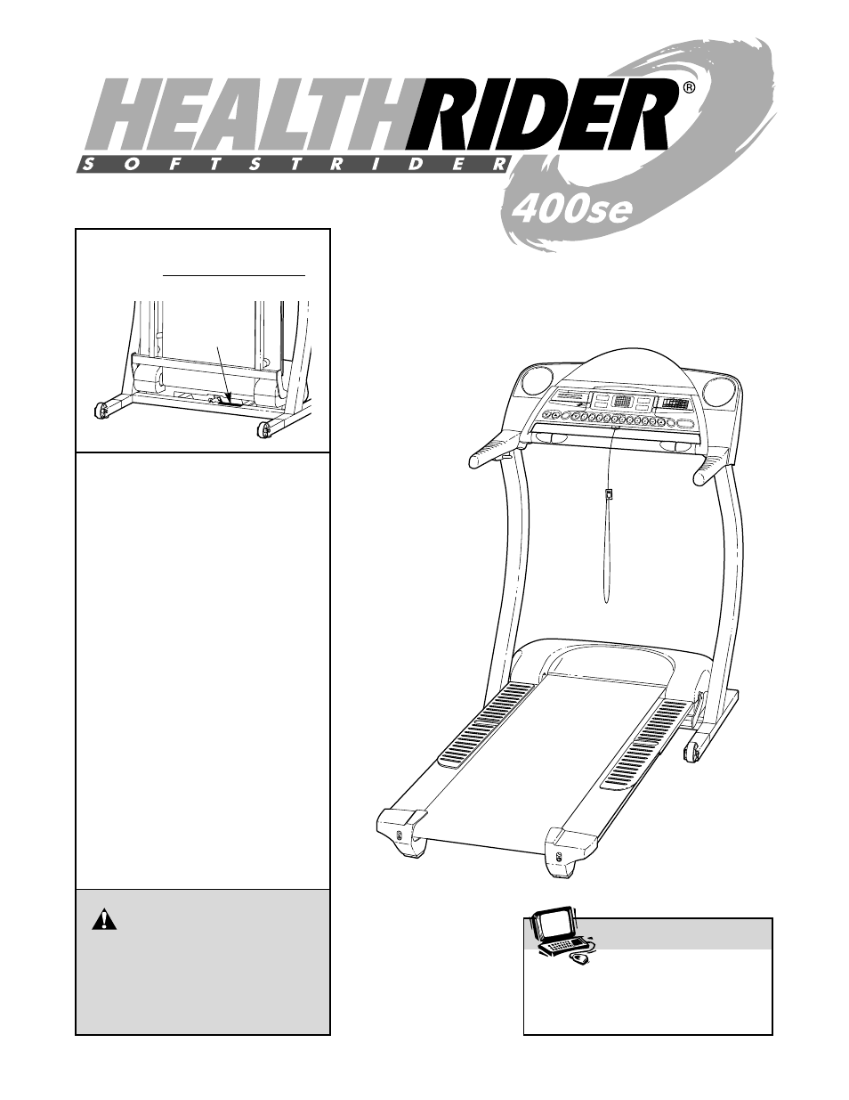 Healthrider 400se HRTL08012 User Manual | 31 pages