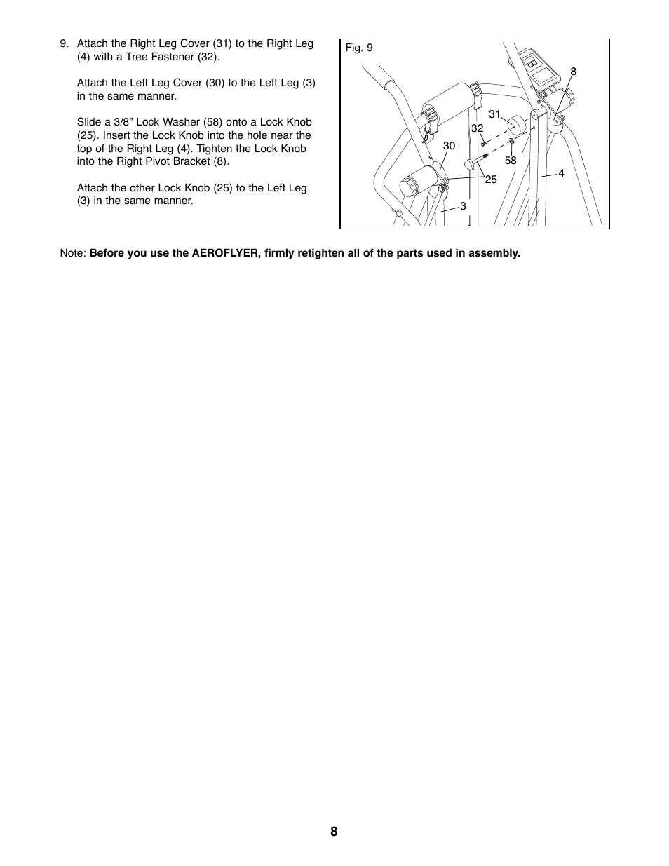 Healthrider HRAW56071 User Manual | Page 8 / 16