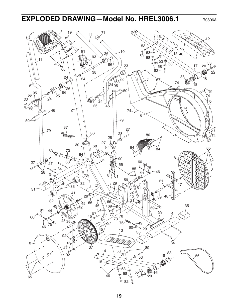 Healthrider C515e HREL3006.1 User Manual | Page 19 / 20