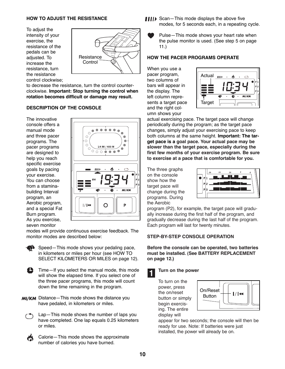 Healthrider RC150 HREX04980 User Manual | Page 10 / 16