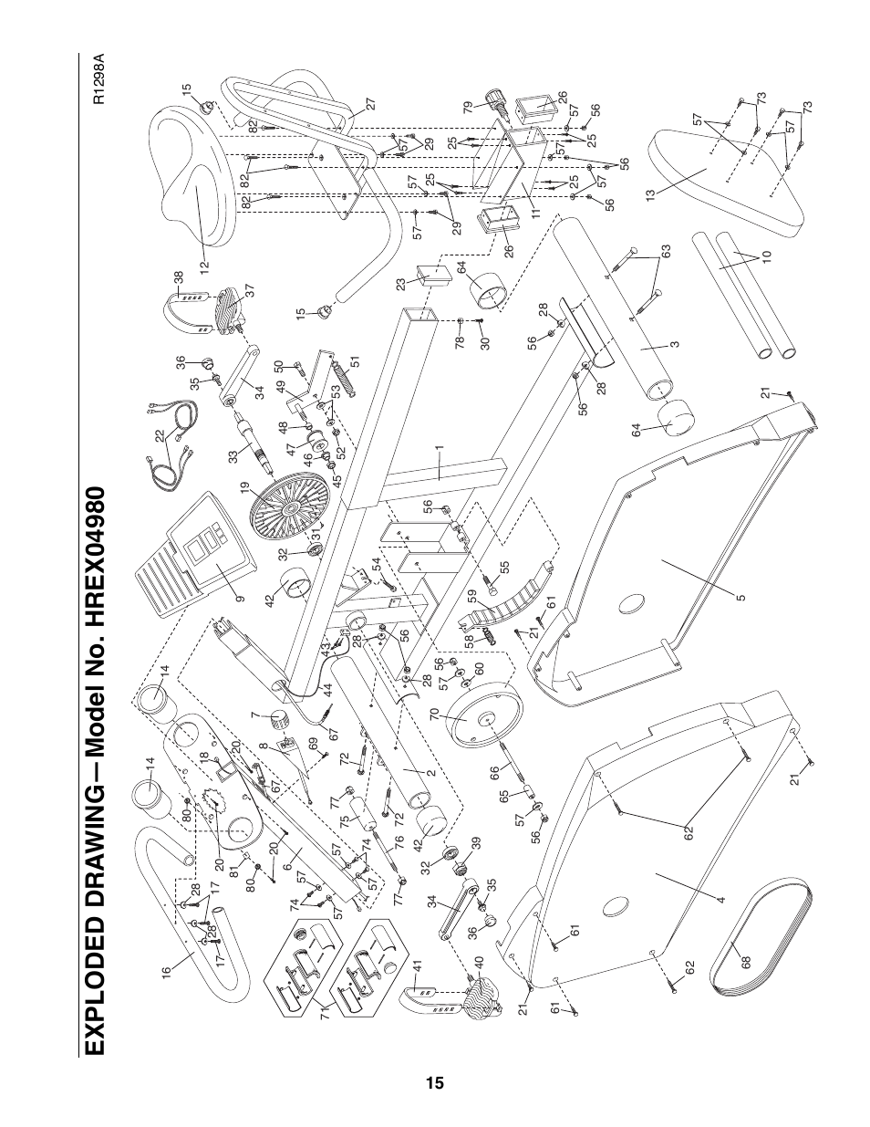 Healthrider RC150 HREX04980 User Manual | Page 15 / 16