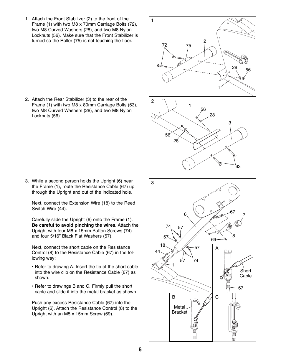 Healthrider RC150 HREX04980 User Manual | Page 6 / 16