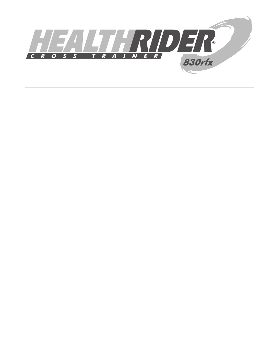 Healthrider HREL49010 User Manual | Page 2 / 24