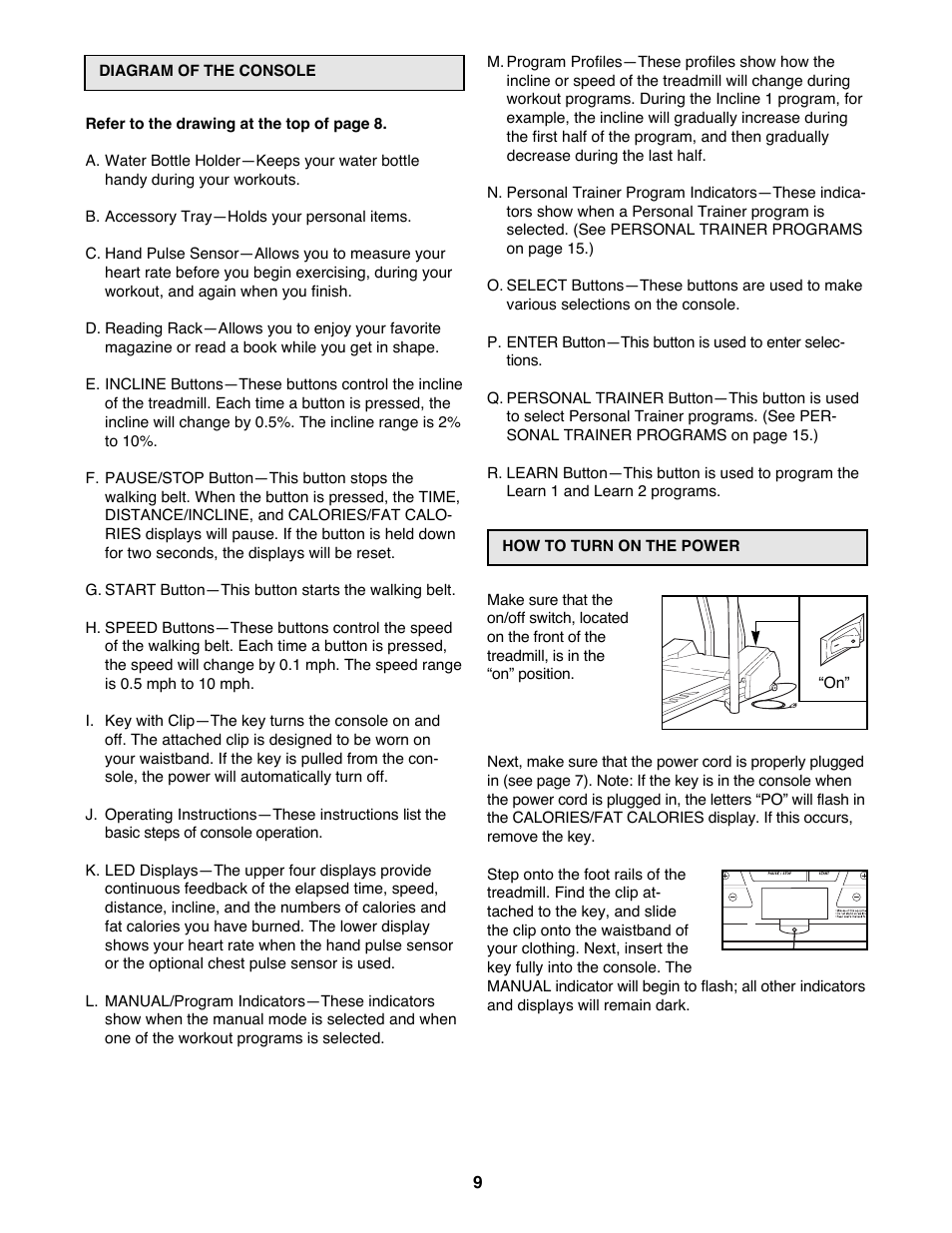 Healthrider 831.297870 User Manual | Page 9 / 22