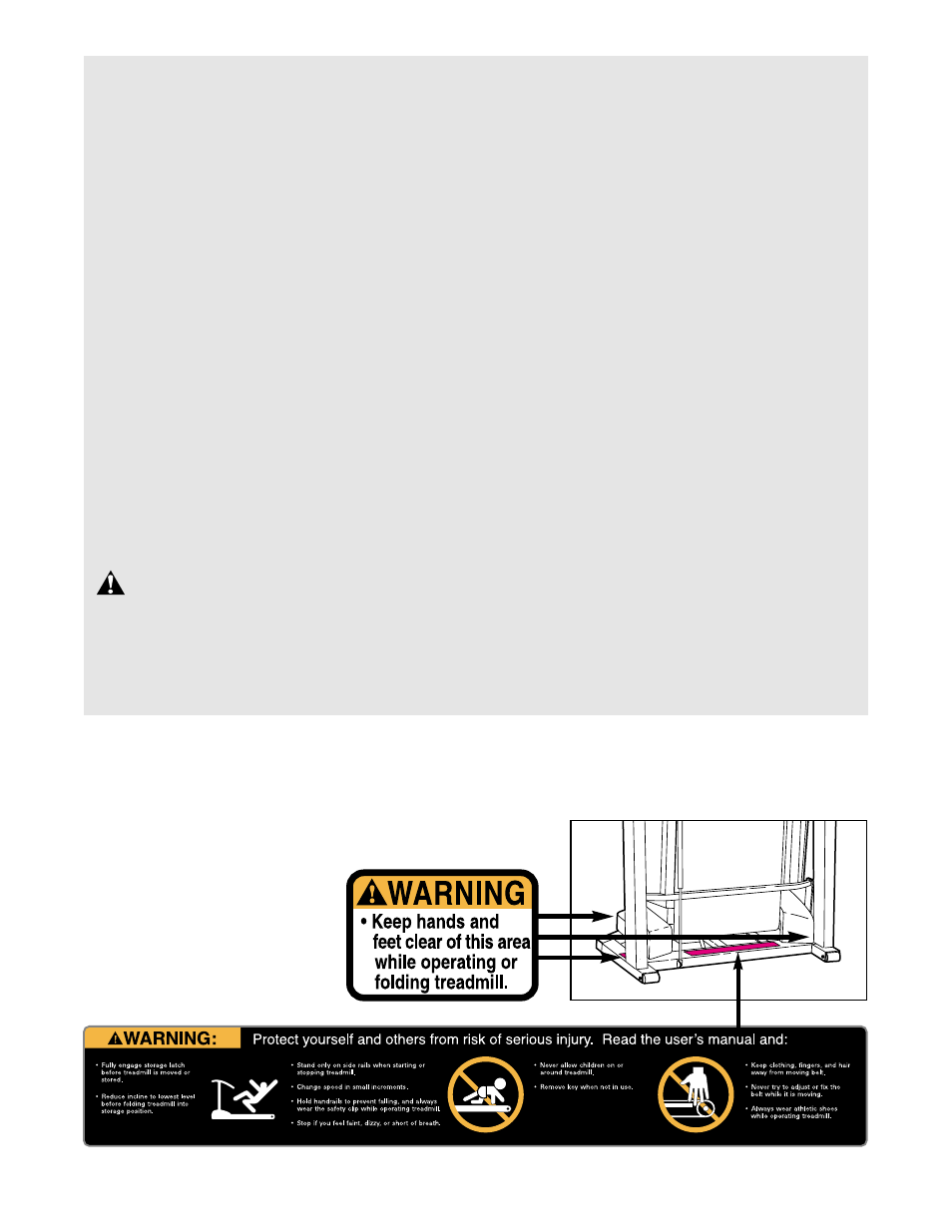 Danger, Warning, Save these instructions | Healthrider HRTL14900 User Manual | Page 3 / 34