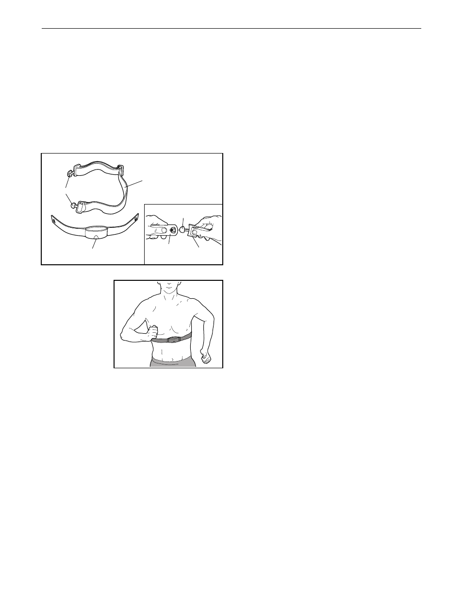 How to use the chest pulse sensor | Healthrider HRTL14900 User Manual | Page 6 / 34