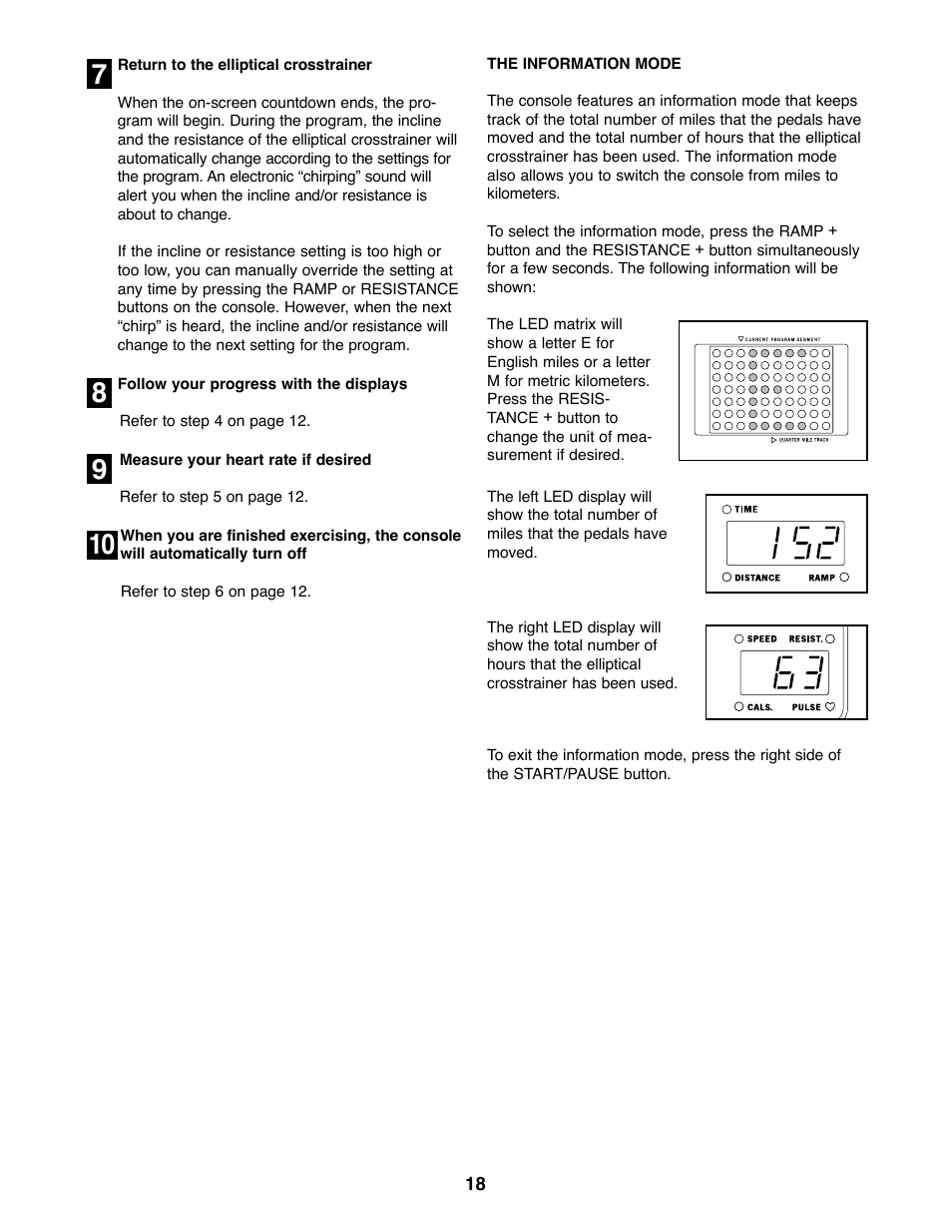 Healthrider HREL50020 User Manual | Page 18 / 24