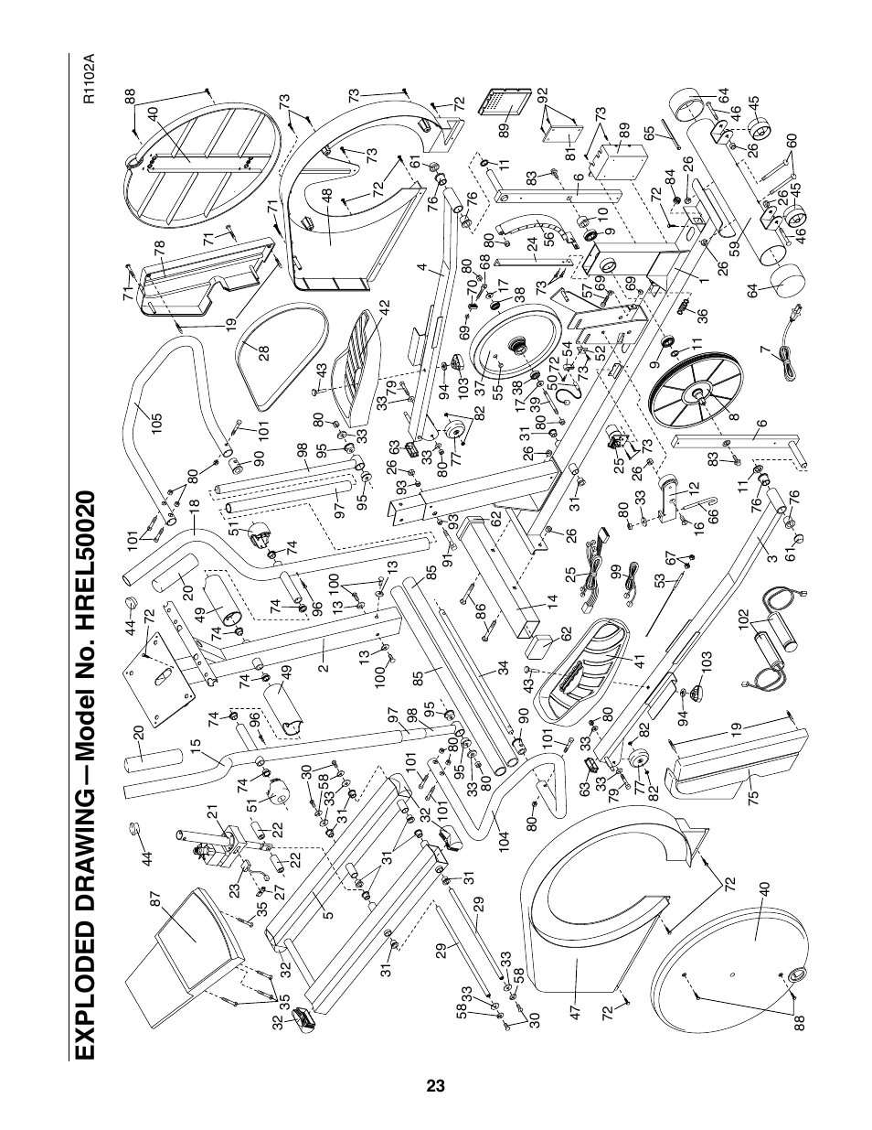 Healthrider HREL50020 User Manual | Page 23 / 24