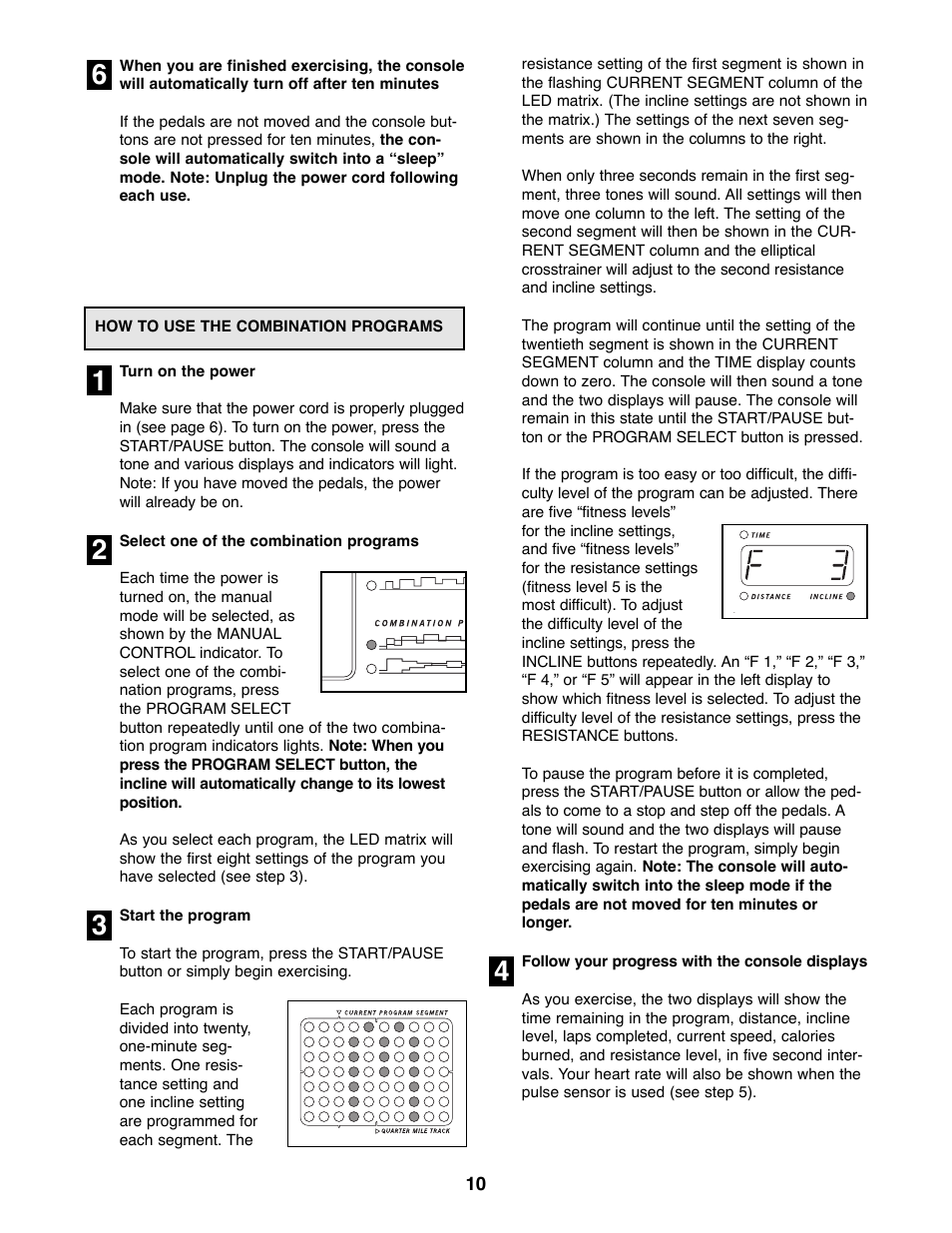 Healthrider E660 User Manual | Page 10 / 16