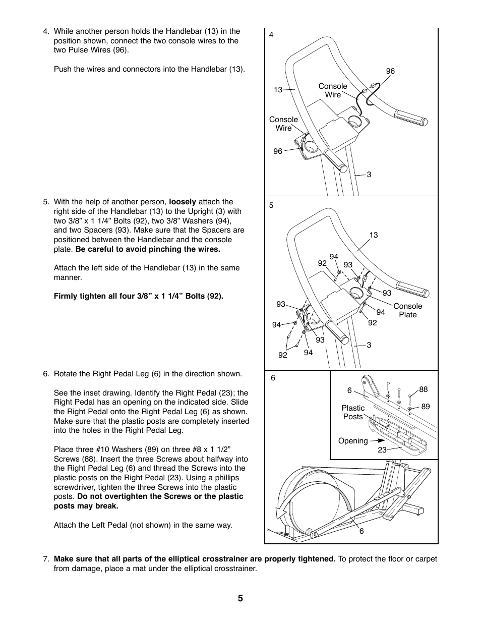 Healthrider E660 User Manual | Page 5 / 16