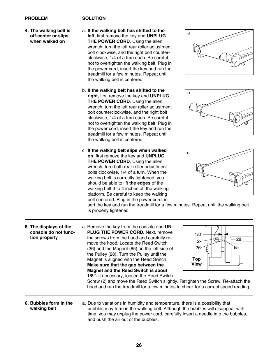 Healthrider HRTL16992 User Manual | Page 26 / 34