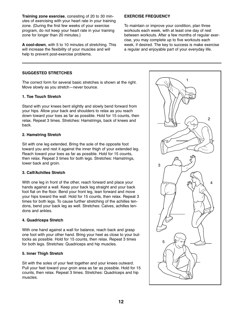 Healthrider HRCR4896.0 User Manual | Page 12 / 16