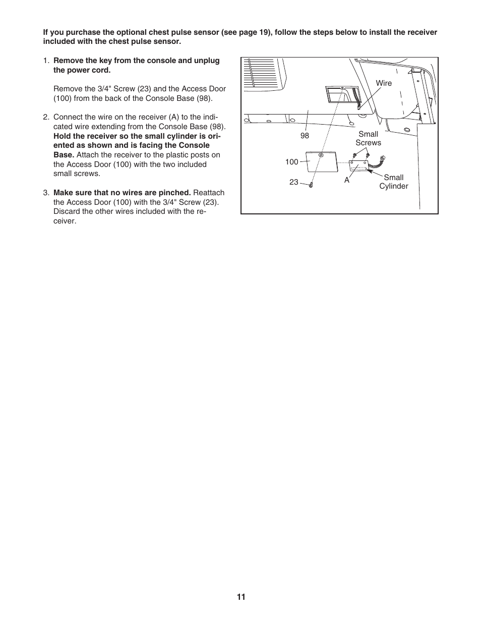 Healthrider PRO H450i HRTL61706.1 User Manual | Page 11 / 32