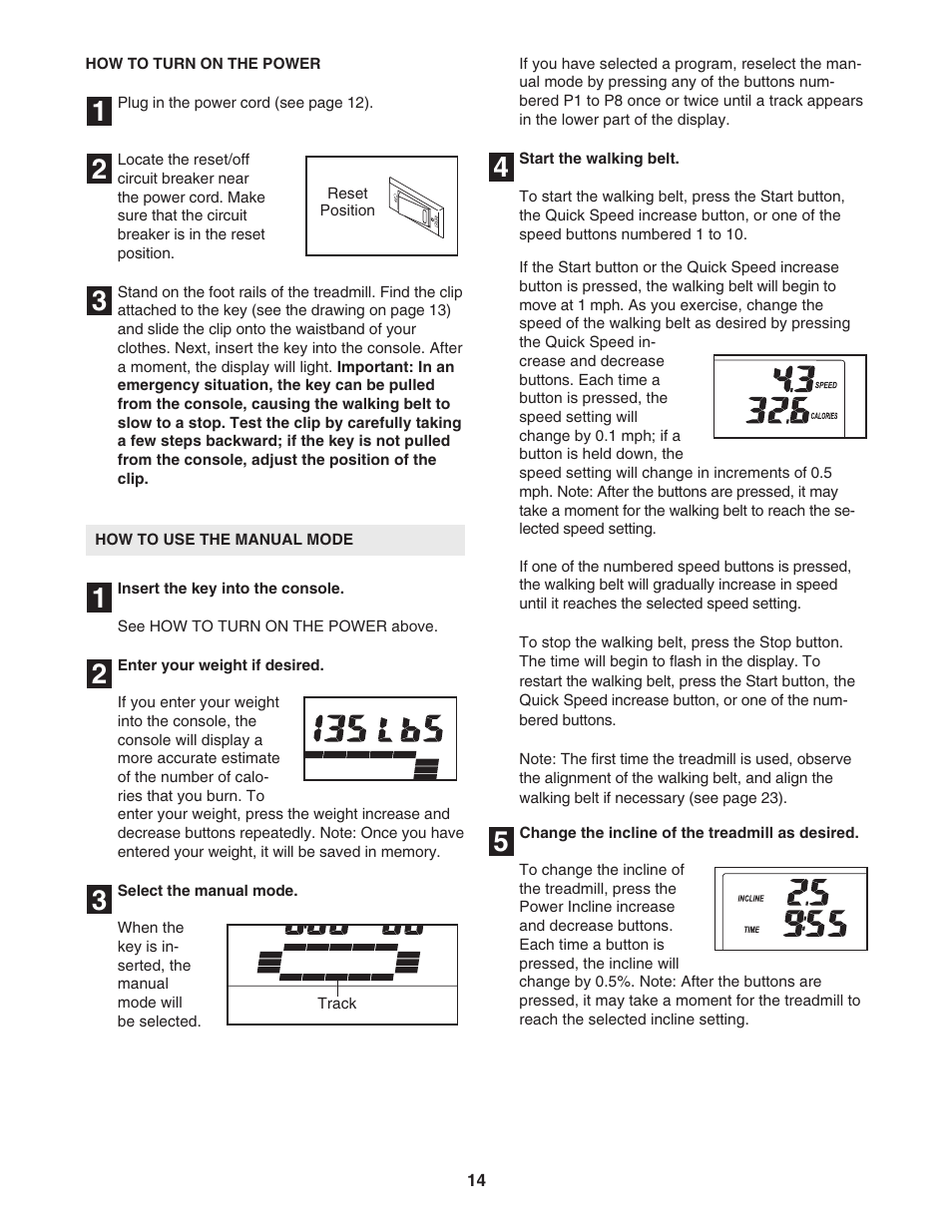 Healthrider PRO H450i HRTL61706.1 User Manual | Page 14 / 32