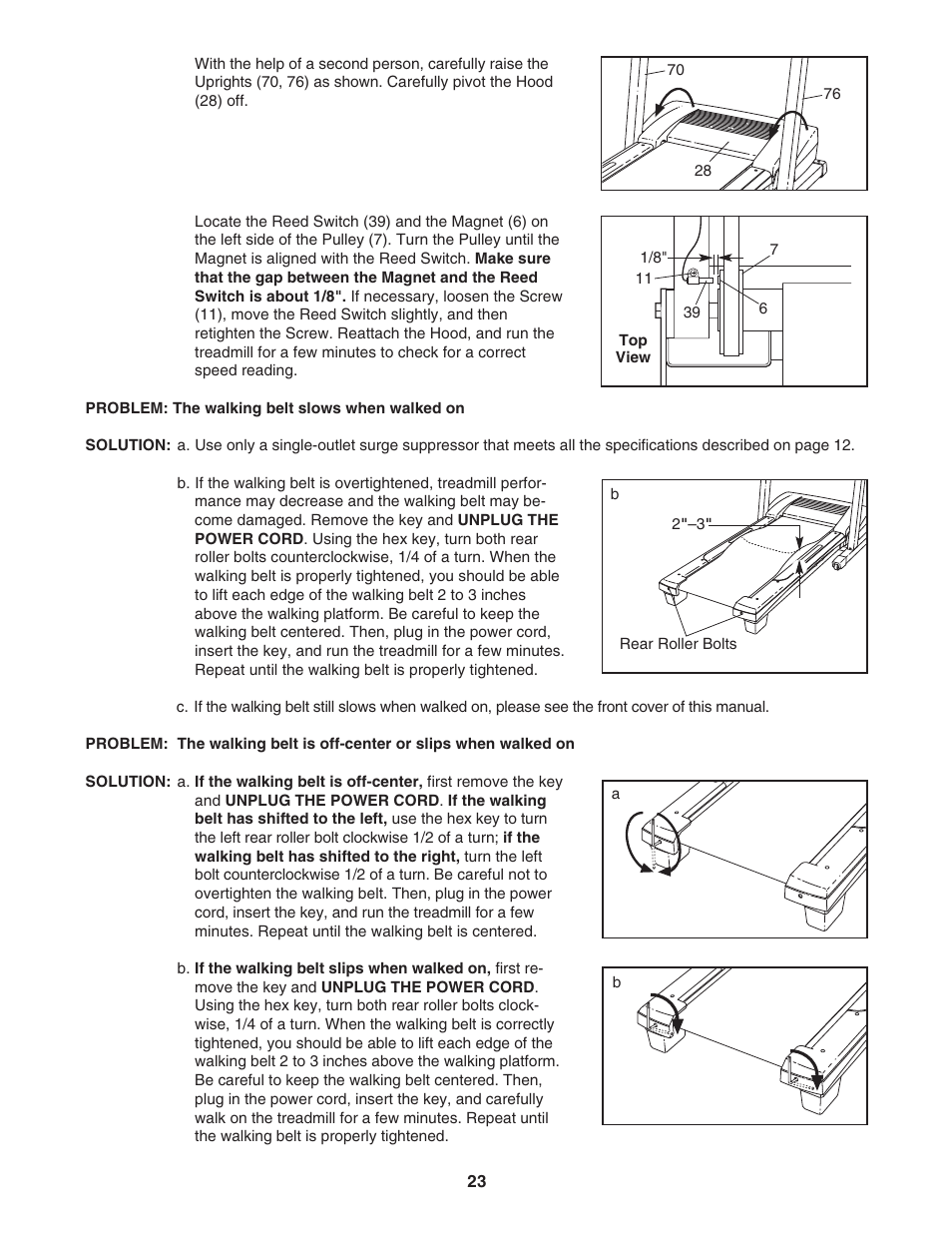 Healthrider PRO H450i HRTL61706.1 User Manual | Page 23 / 32