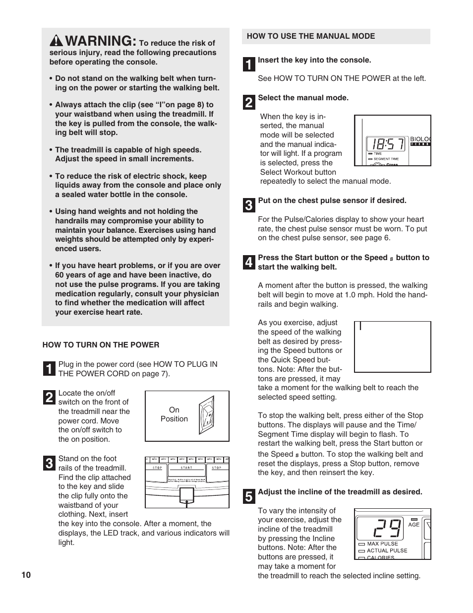 Healthrider HRTL1299 User Manual | Page 10 / 34