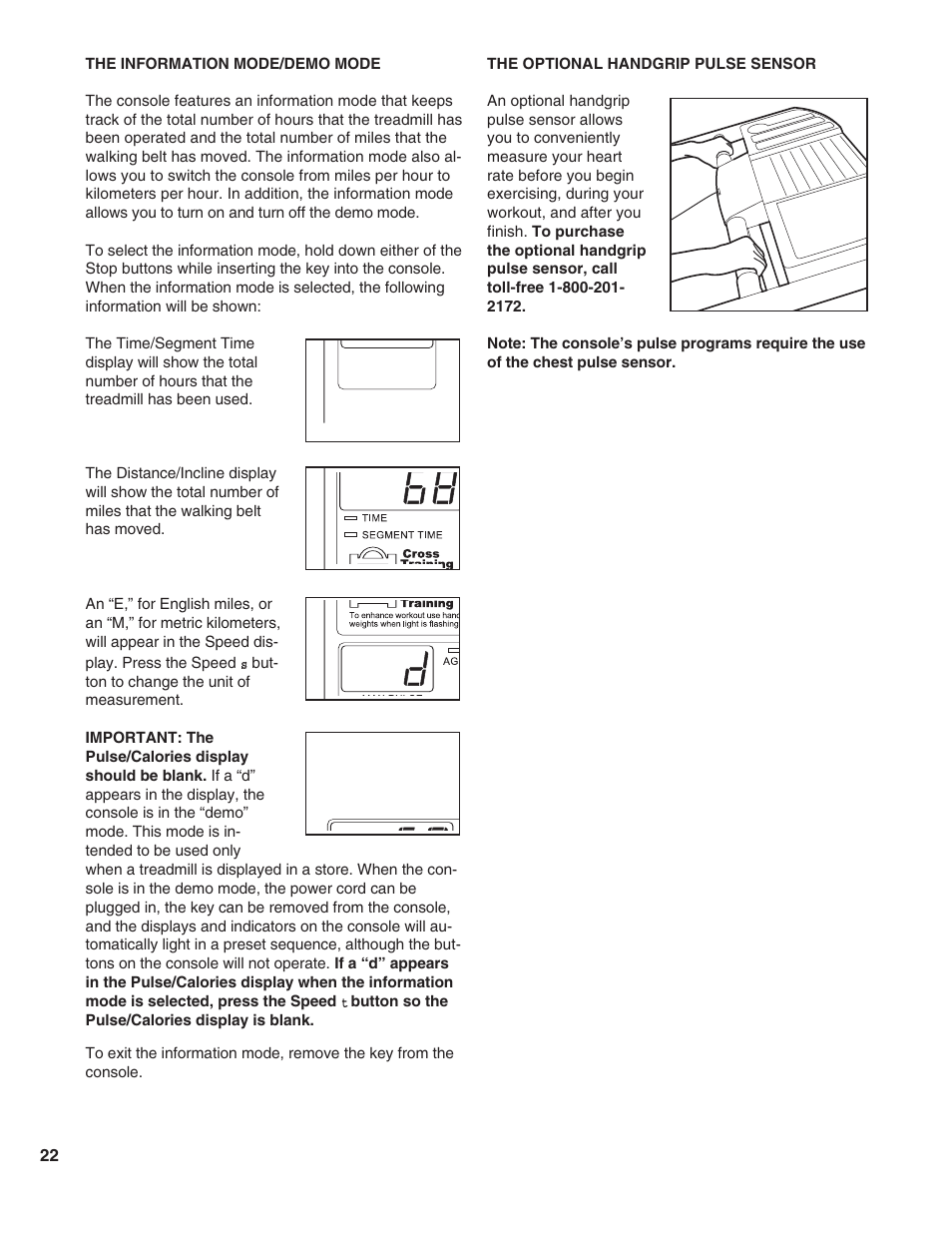 Healthrider HRTL1299 User Manual | Page 22 / 34