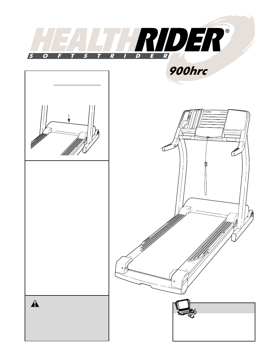 Healthrider 900hrc User Manual | 34 pages