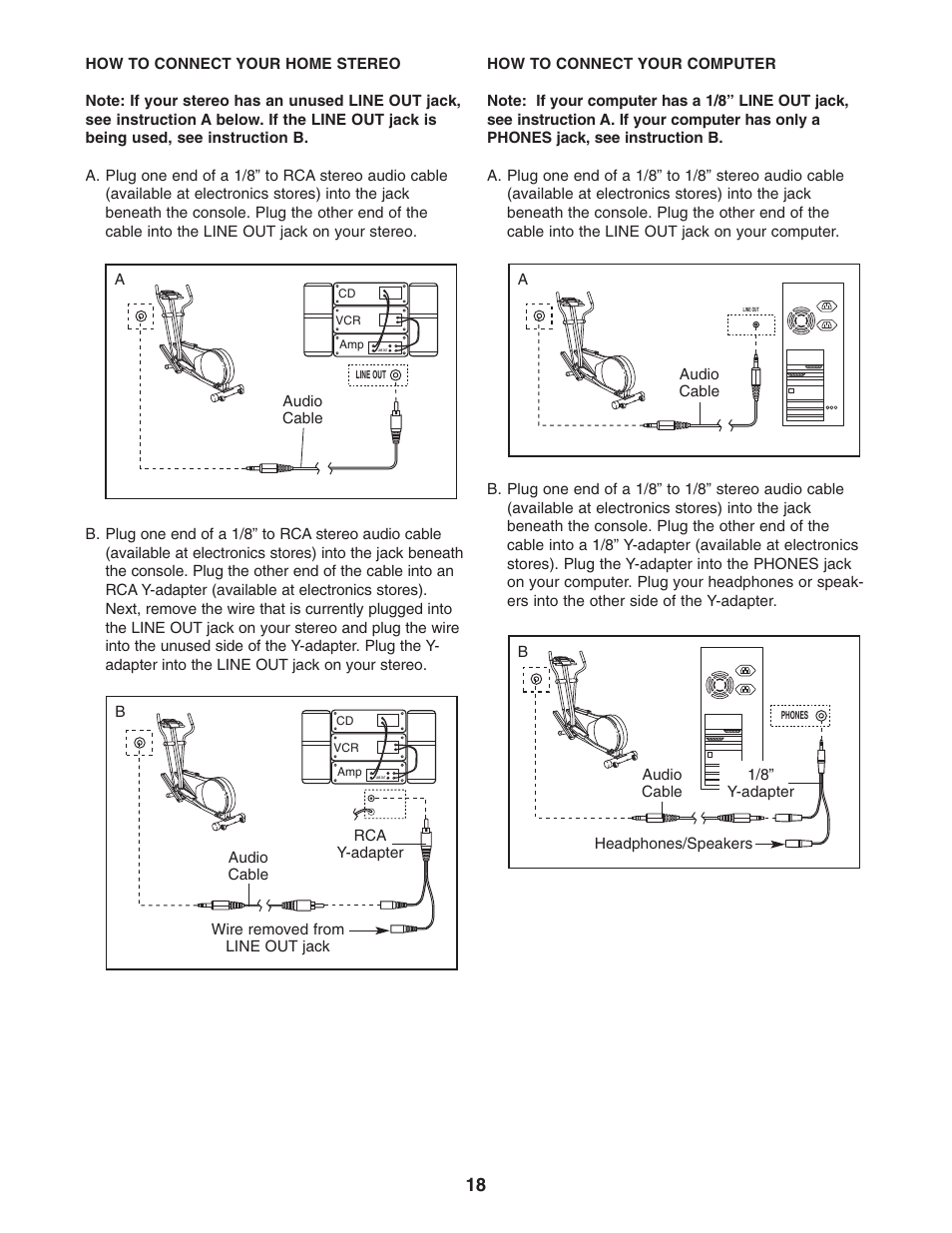 Healthrider AIRE STRIDER E60 HRCCEL59930 User Manual | Page 18 / 28