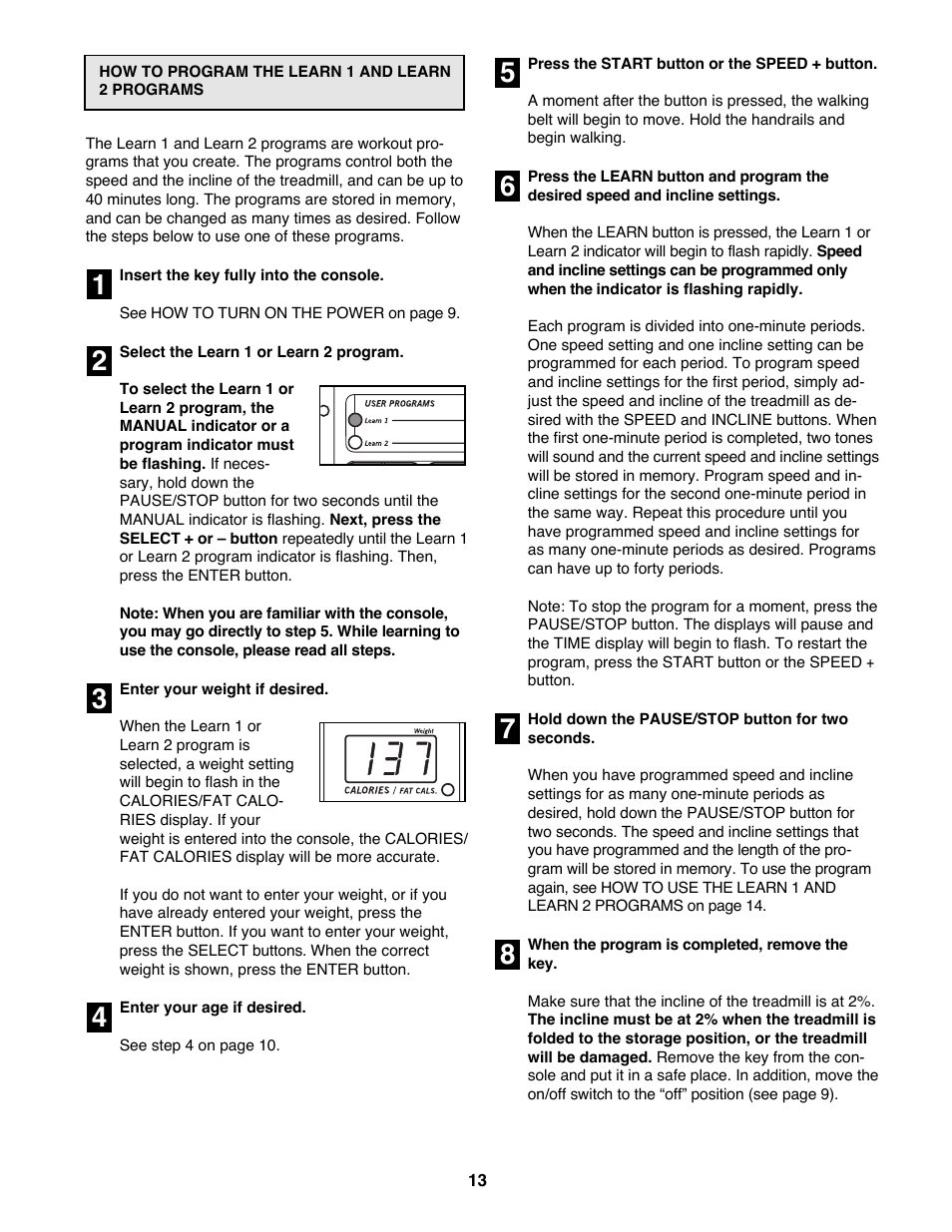 Healthrider SOFT STRIDER EX 831.297871 User Manual | Page 13 / 22
