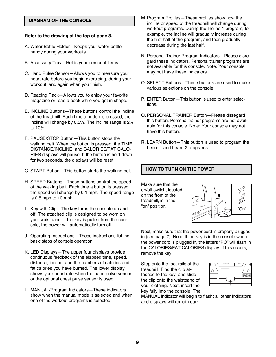 Healthrider SOFT STRIDER EX 831.297871 User Manual | Page 9 / 22