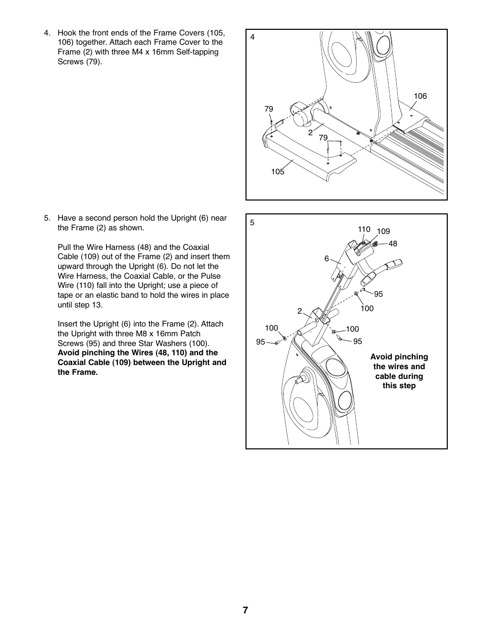 Healthrider 8.5ex Crosstrainer HREL8806.1 User Manual | Page 7 / 32