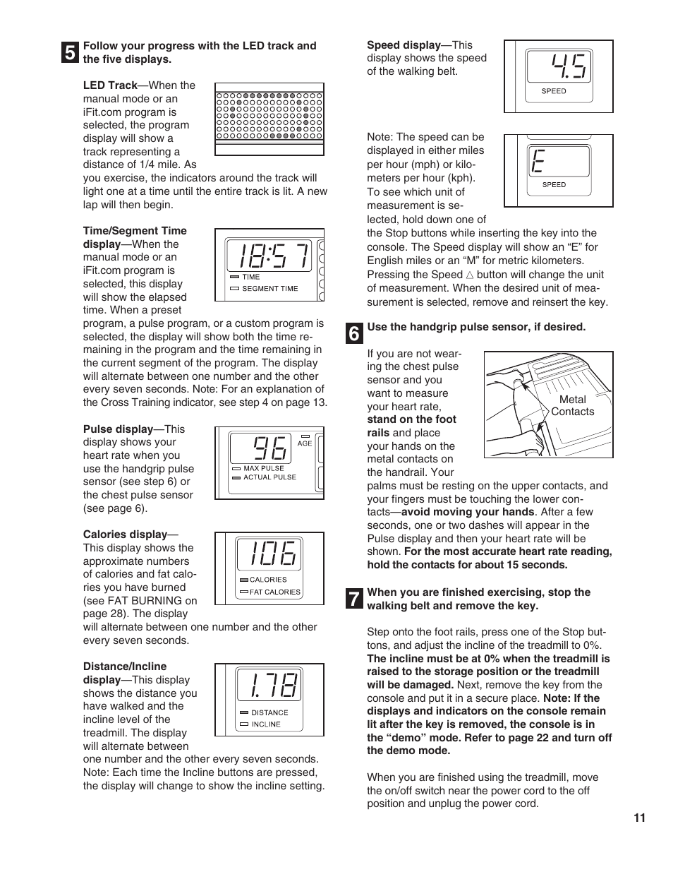 Healthrider S900i HRTL19990 User Manual | Page 11 / 34