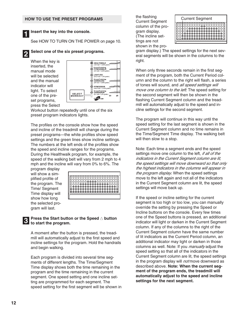 Healthrider S900i HRTL19990 User Manual | Page 12 / 34