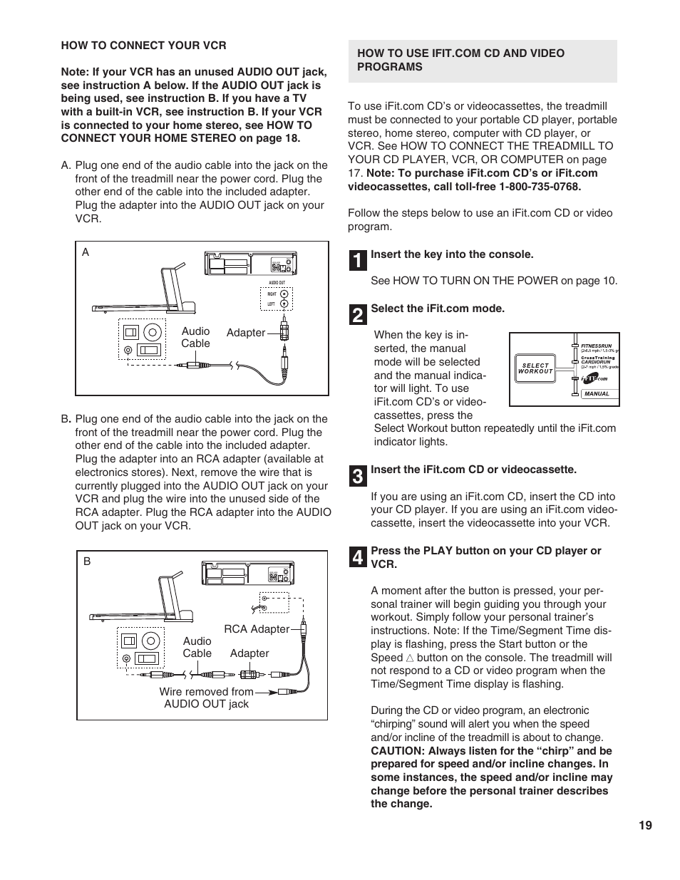 Healthrider S900i HRTL19990 User Manual | Page 19 / 34