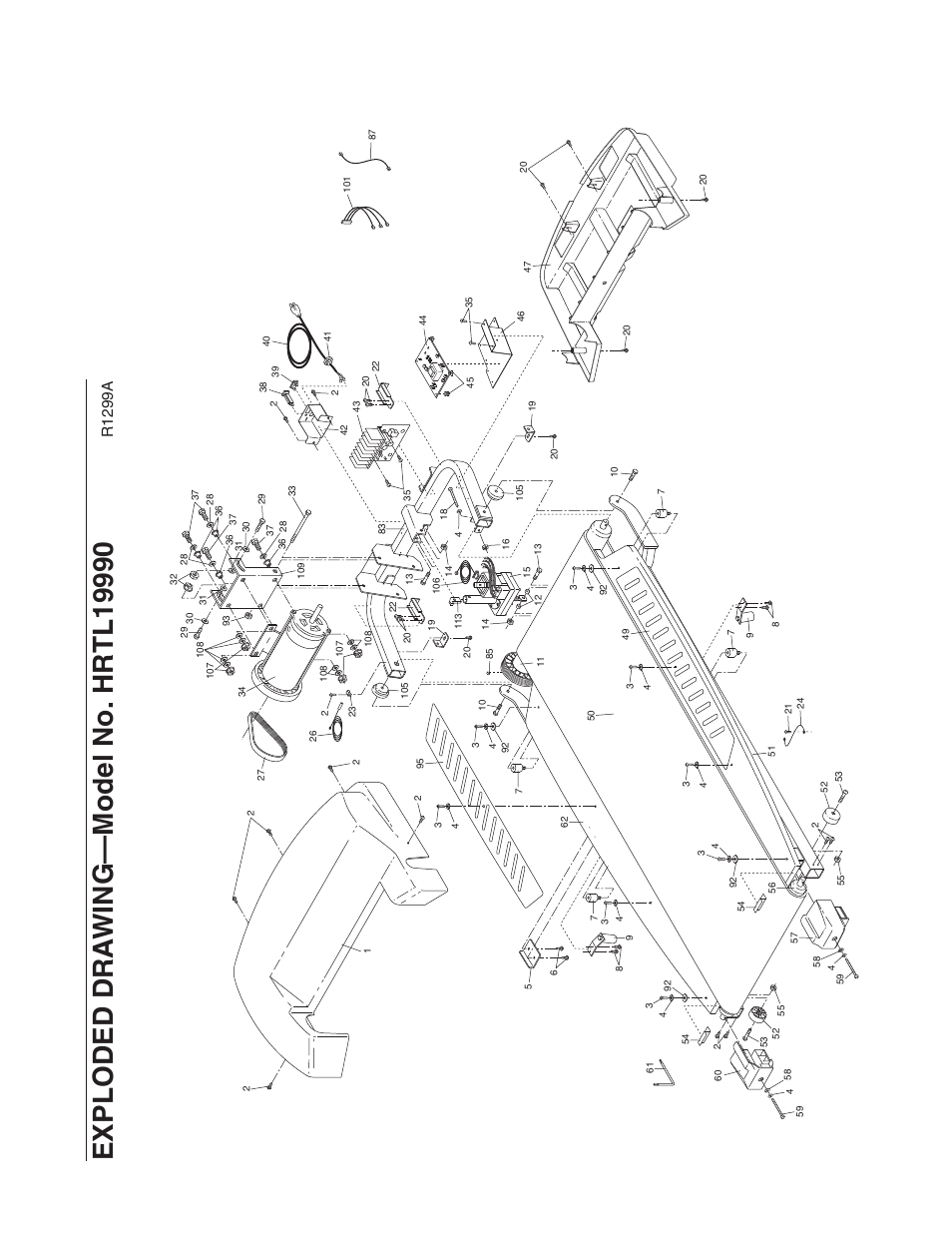 R1 2 9 9 a | Healthrider S900i HRTL19990 User Manual | Page 32 / 34