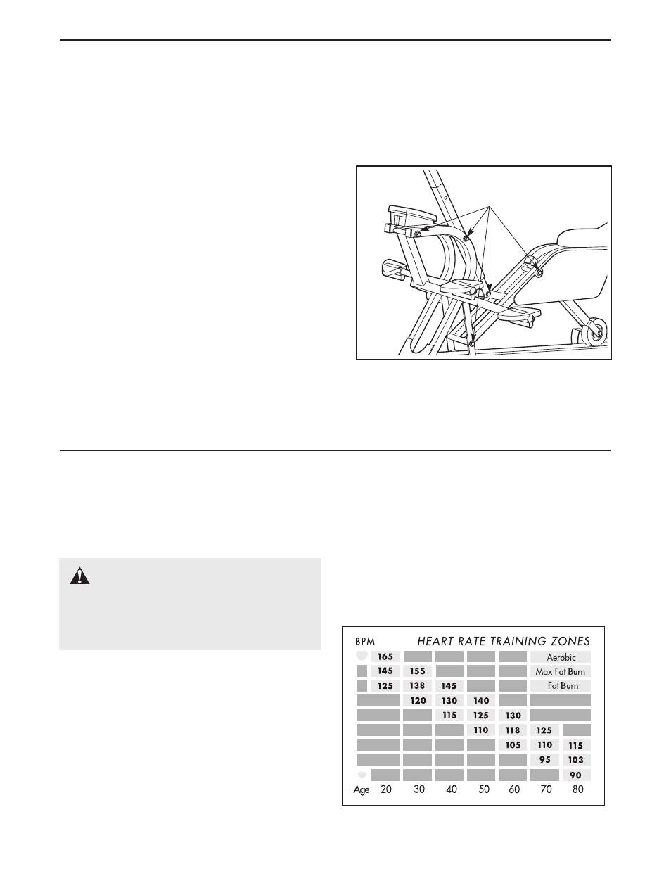 Conditioning guidelines, Warning, Maintenance and trouble-shooting | Healthrider HRCR91082 User Manual | Page 8 / 12
