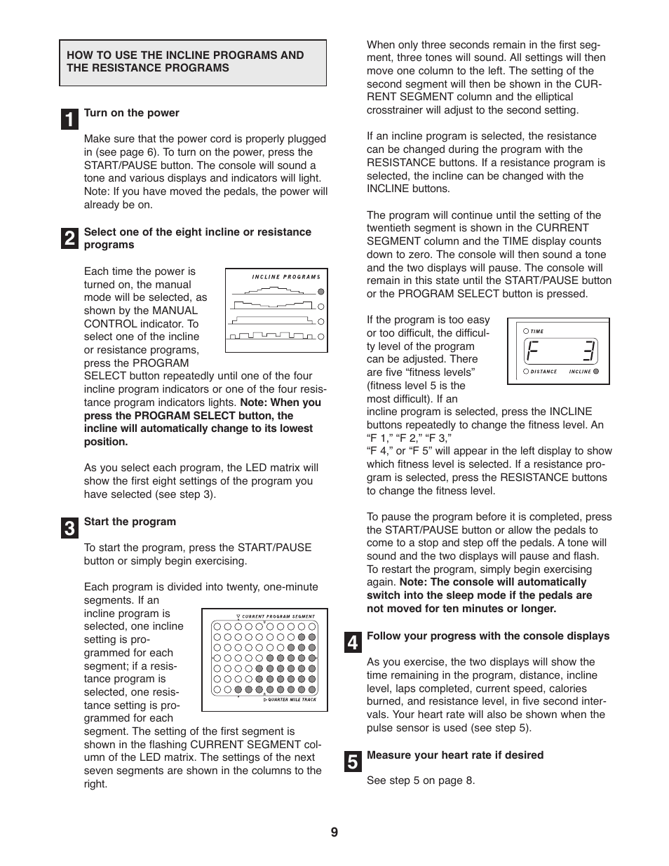 Healthrider E660 HREL09982 User Manual | Page 9 / 16