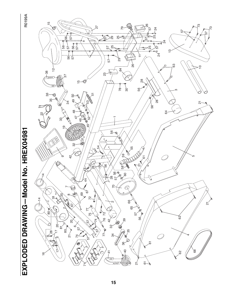 Healthrider HREX04981 User Manual | Page 15 / 16