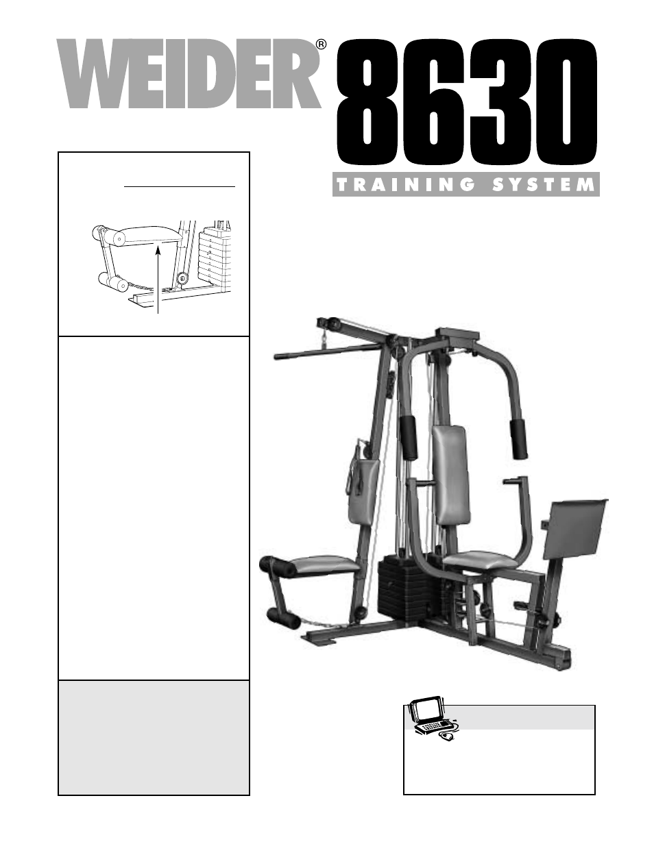 Healthrider WESY8630C3 User Manual | 35 pages