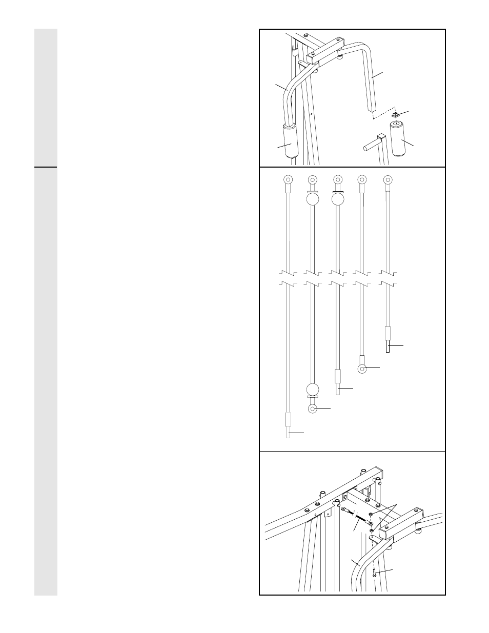 Cable assembl y arm assembl y | Healthrider WESY8630C3 User Manual | Page 11 / 35