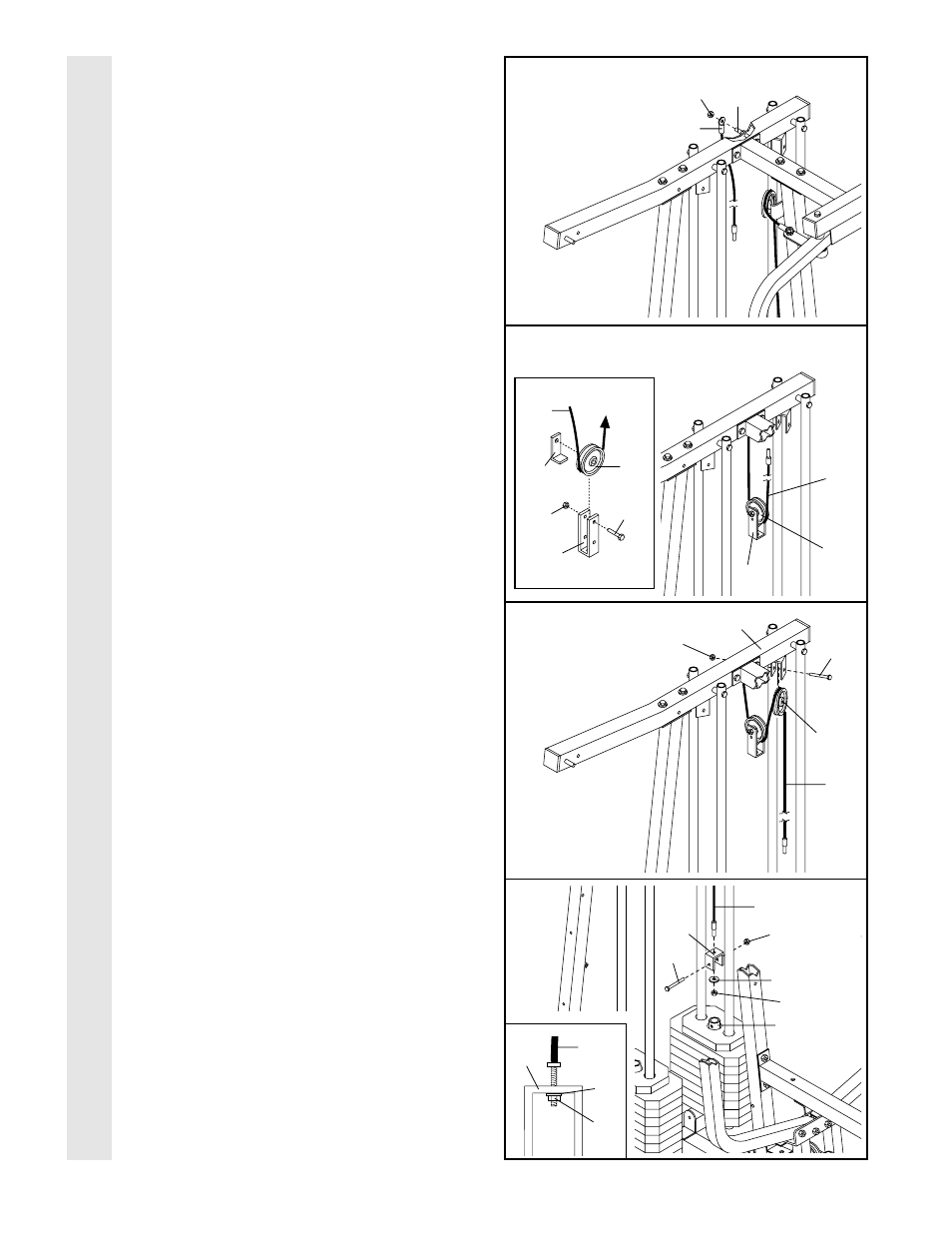 Cable assembl y | Healthrider WESY8630C3 User Manual | Page 13 / 35