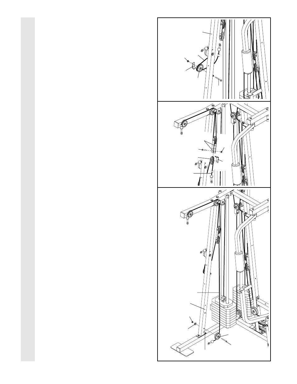 Cable assembl y | Healthrider WESY8630C3 User Manual | Page 19 / 35