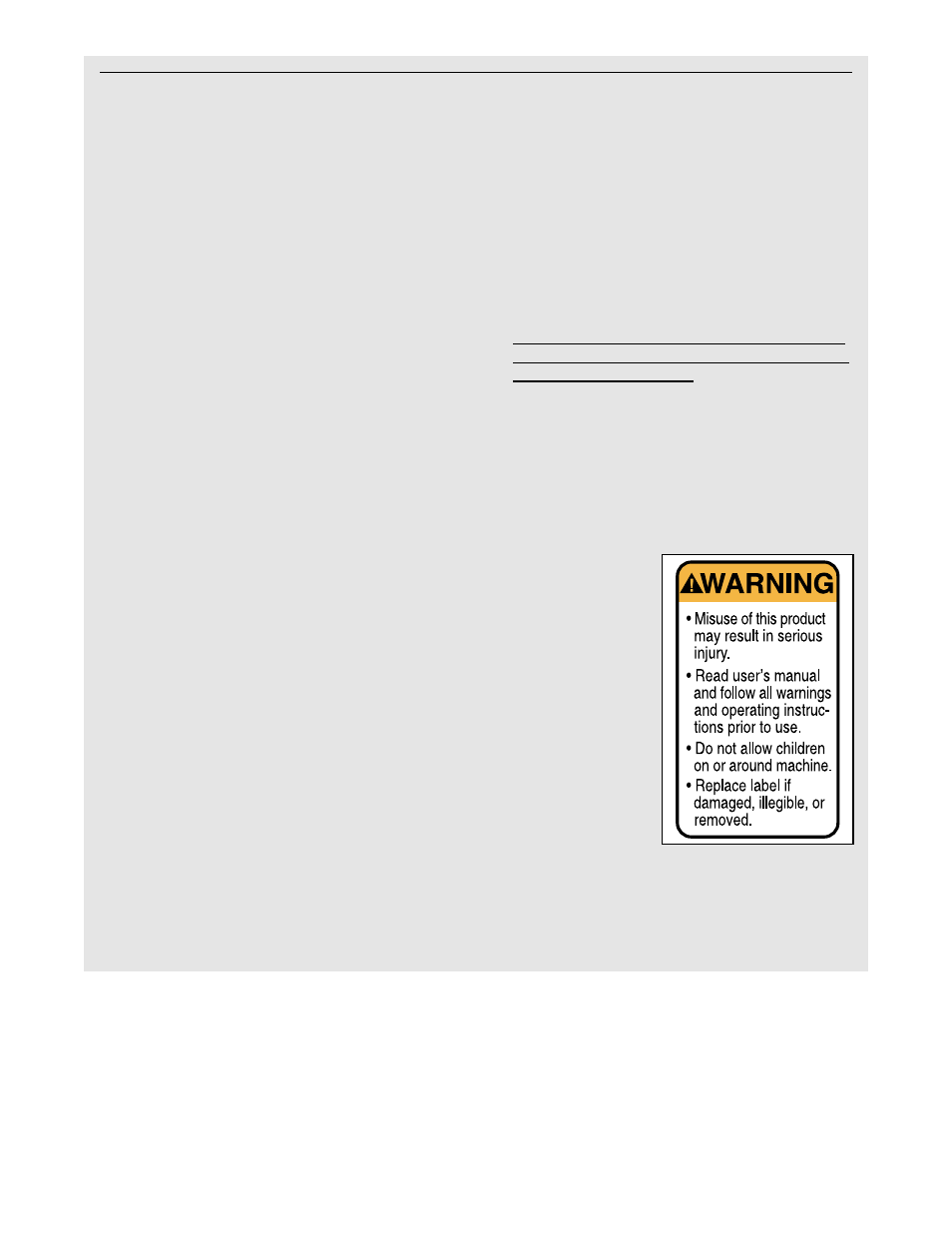 Important precautions | Healthrider WESY8630C3 User Manual | Page 3 / 35