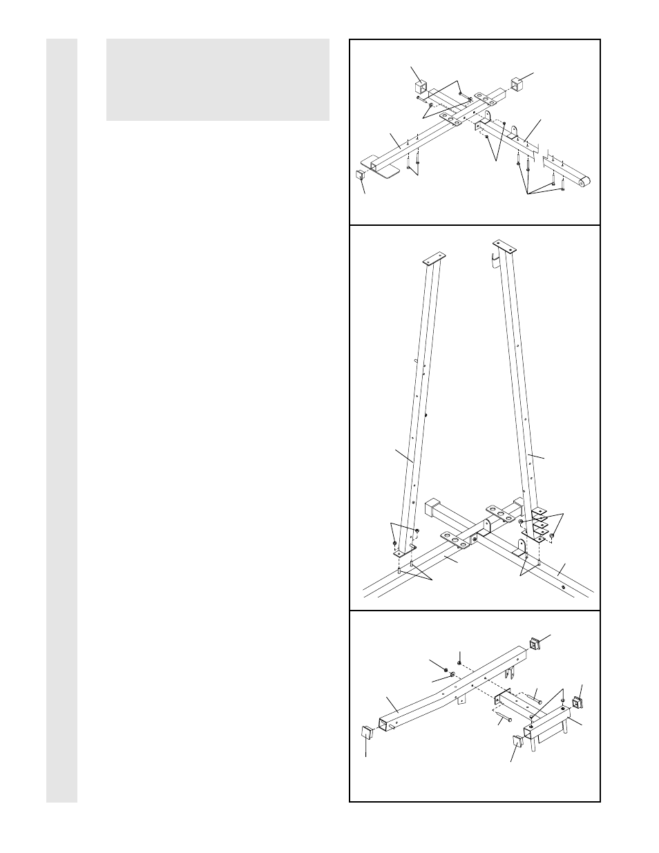 Frame assembl y | Healthrider WESY8630C3 User Manual | Page 6 / 35