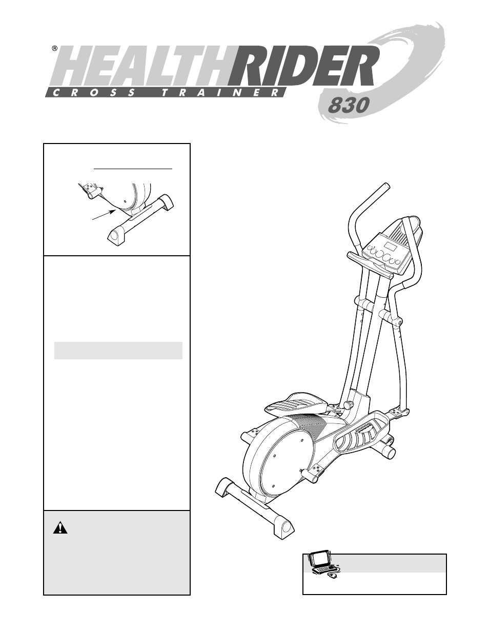 Healthrider HRCCEL49011 User Manual | 24 pages