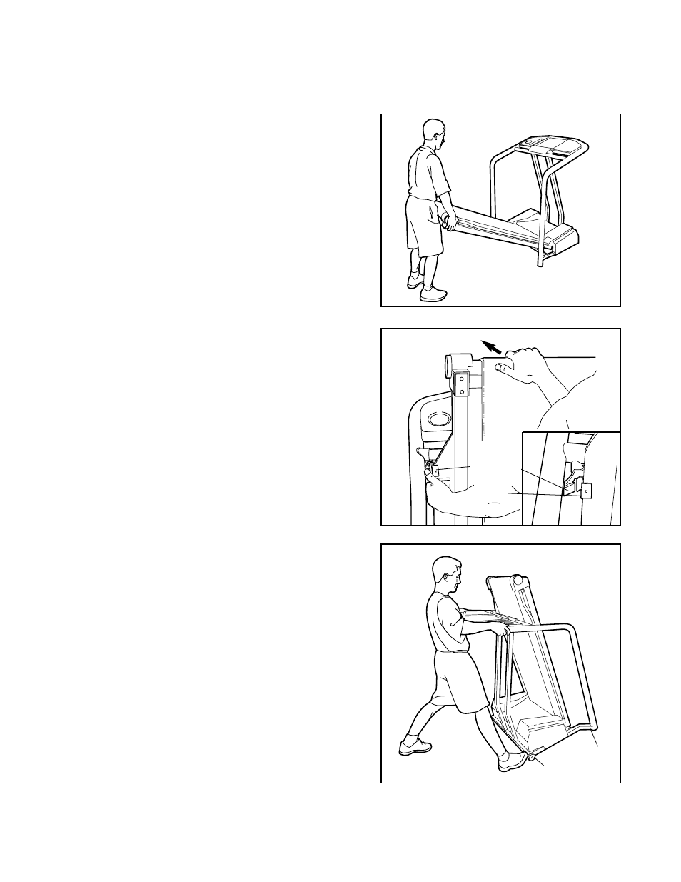 How to fold and move the treadmill | Healthrider HCTL06190 User Manual | Page 14 / 23