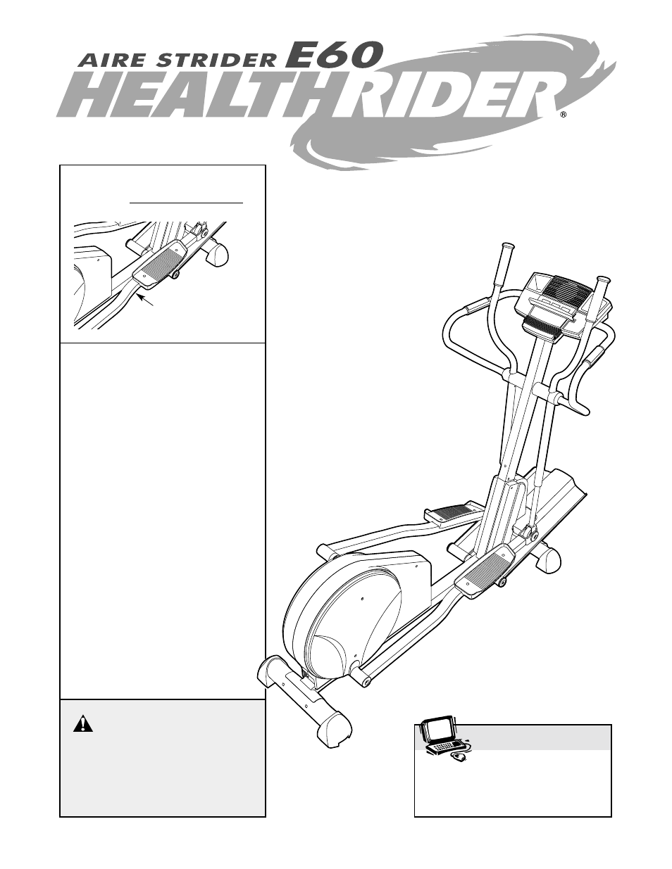 Healthrider HREL59930 User Manual | 28 pages