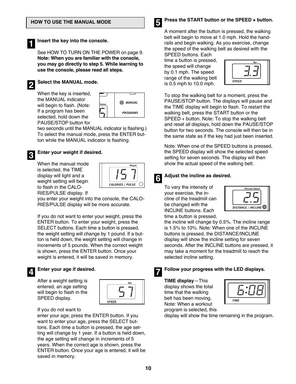 Healthrider SOFTSTRIDER S600 Treadmill HRTL14981 User Manual | Page 10 / 22