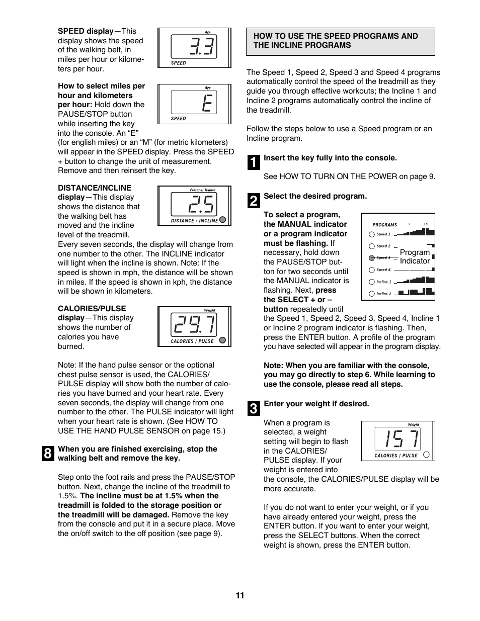 Healthrider SOFTSTRIDER S600 Treadmill HRTL14981 User Manual | Page 11 / 22