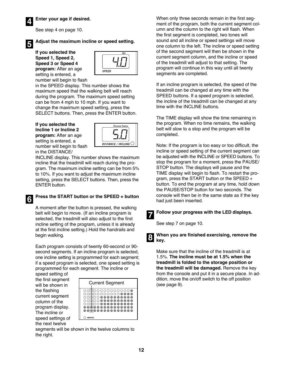 Healthrider SOFTSTRIDER S600 Treadmill HRTL14981 User Manual | Page 12 / 22